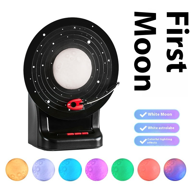 "Wireless Space Speaker with Moonlight"