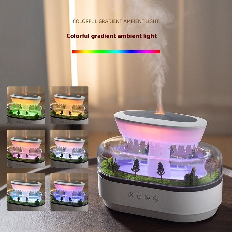 "Raindrop Aroma Diffuser Bedroom Humidifier"