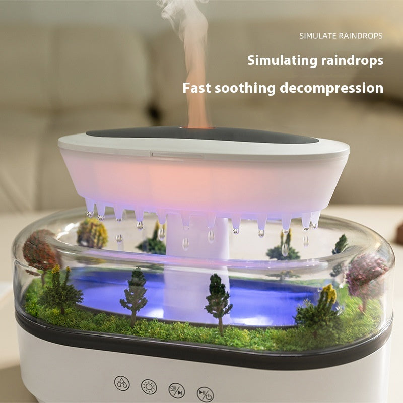 "Raindrop Aroma Diffuser Bedroom Humidifier"