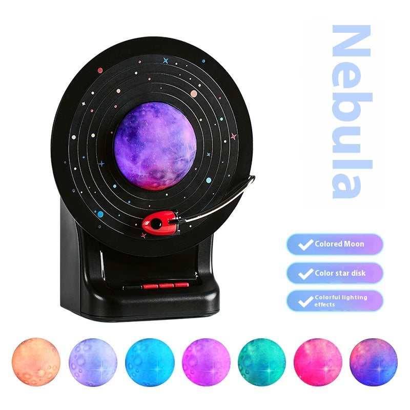 "Wireless Space Speaker with Moonlight"