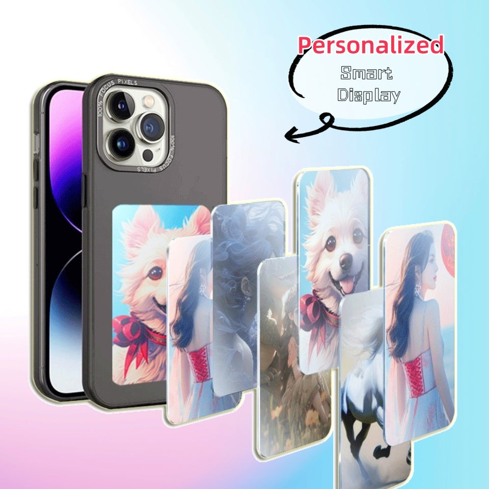 "Luxury E-Ink Screen Projection Case"