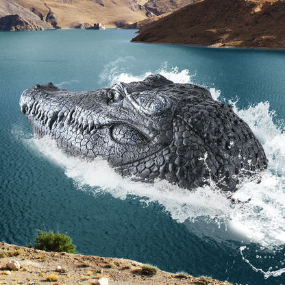 "Remote-Control Crocodile Head Water Ship"