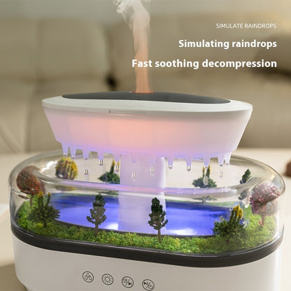 "Raindrop Aroma Diffuser Bedroom Humidifier"
