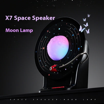 "Wireless Space Speaker with Moonlight"