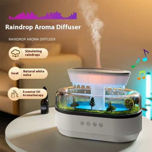 "Raindrop Aroma Diffuser Bedroom Humidifier"