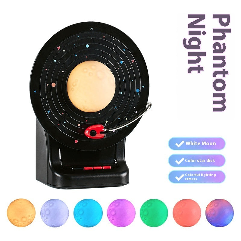 "Wireless Space Speaker with Moonlight"